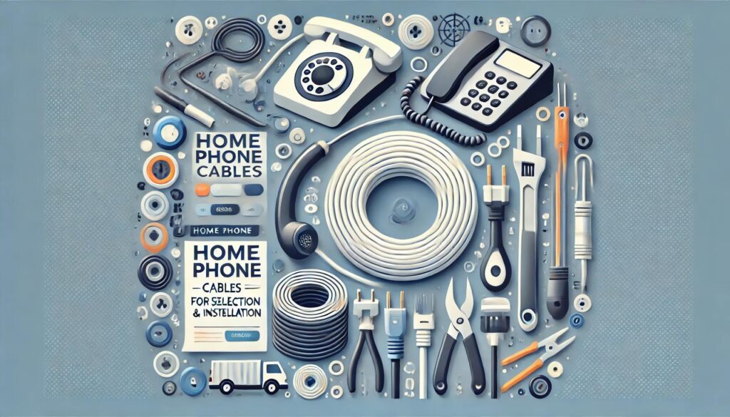 สายโทรศัพท์ภายในบ้าน: เคล็ดลับการเลือกและการติดตั้ง